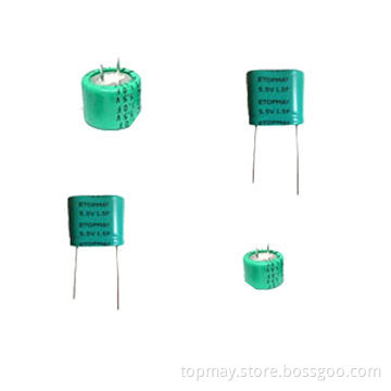 Supercapacitors with Up to 1,000C Discharge Current, Suitable for CMOS, RAM and VCRs